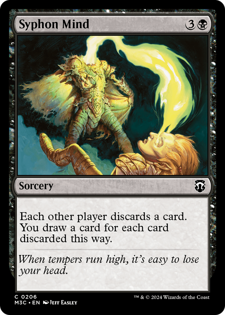 Syphon Mind⁣ - Commander: Modern Horizons 3⁣ (Common)⁣ [206]