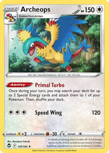 Archeops 147/195  Deck Exclusives - Rare