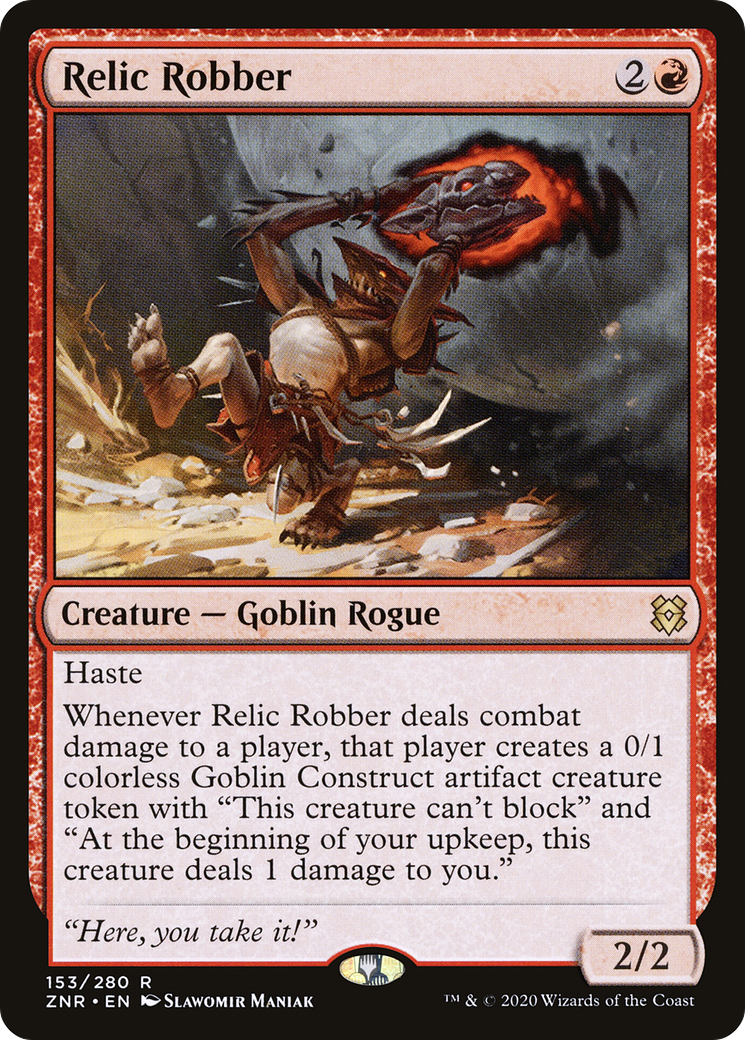 Relic Robber (ZNR-153) - Zendikar Rising Foil
