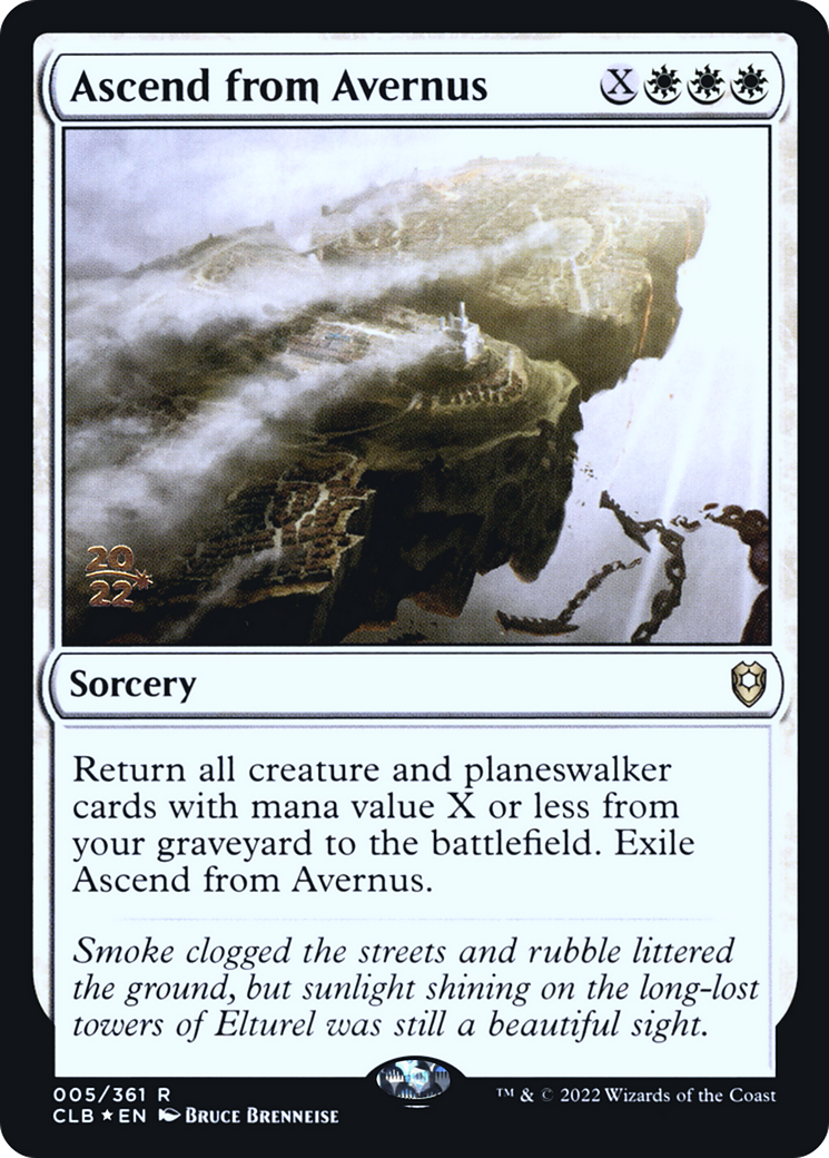 Ascend from Avernus (PRE-05S) - Battle for Baldur's Gate Promos Foil