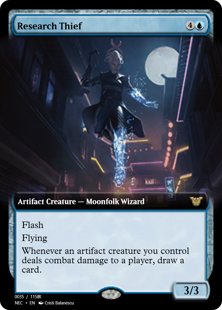 Research Thief (PRM-97933) - Magic Online Promos