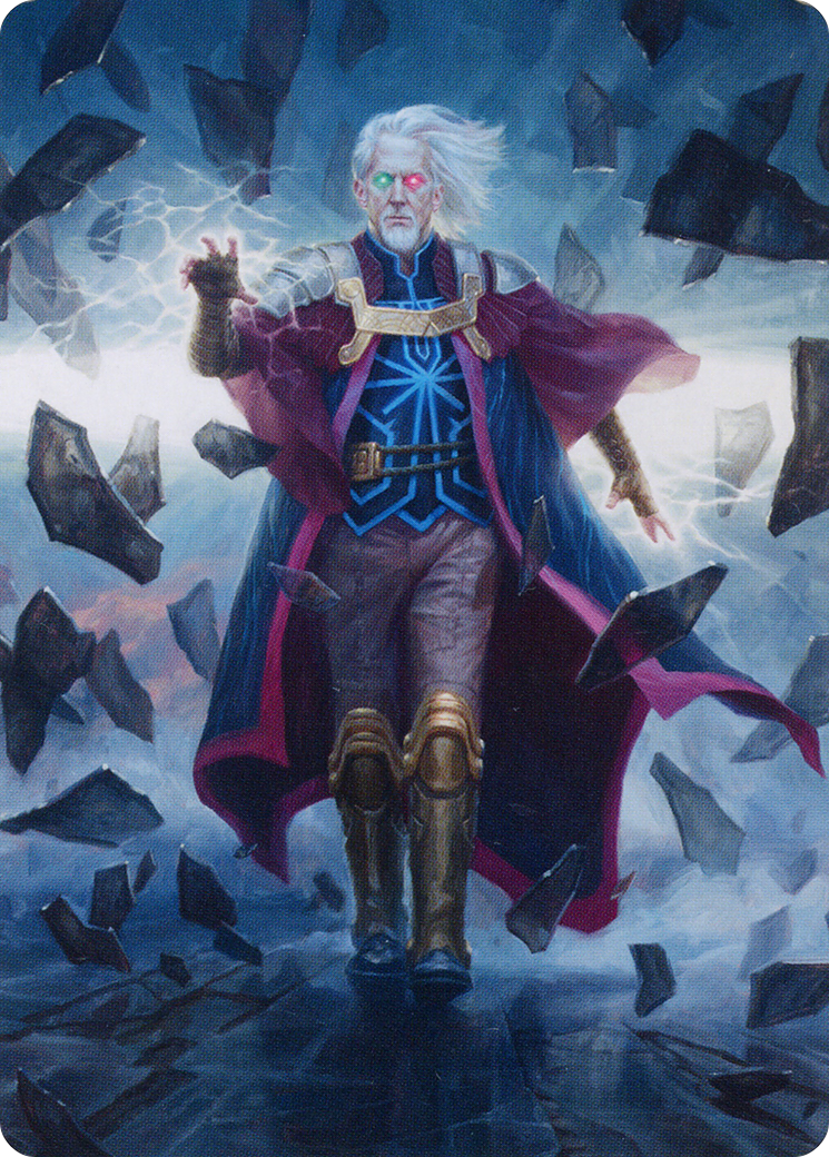 Urza, Planeswalker // Urza, Planeswalker (ABRO-042) - The Brothers' War Art Series (Borderless)