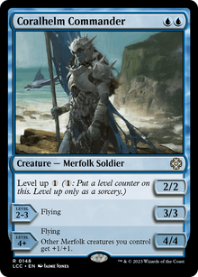Coralhelm Commander⁣ - Commander: The Lost Caverns of Ixalan⁣ (Rare)⁣ [148]
