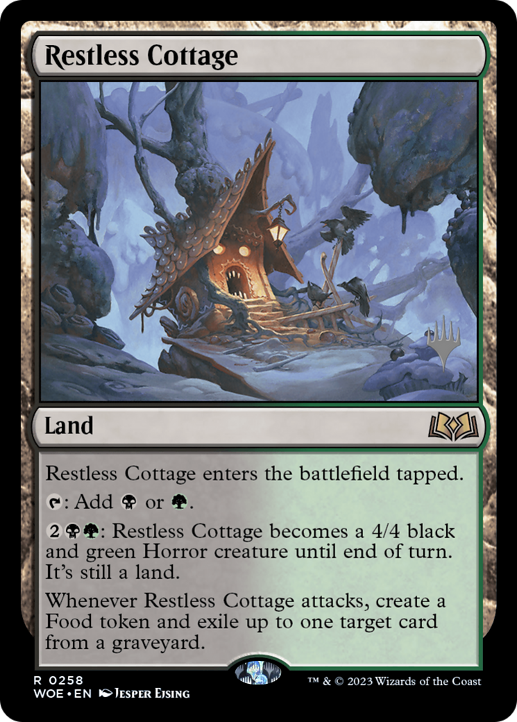 Restless Cottage (PPWOE-258P) - Wilds of Eldraine Promos