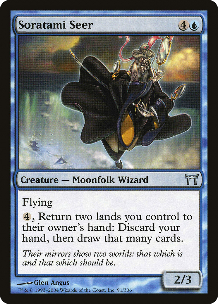 Soratami Seer (CHK-091) - Champions of Kamigawa Foil