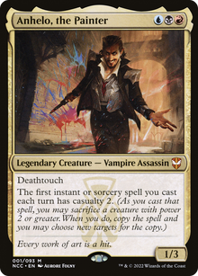 Anhelo, the Painter⁣ - Commander: Streets of New Capenna⁣ (Mythic)⁣ [1]