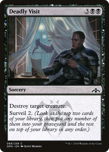 Deadly Visit (GRN-068) - Guilds of Ravnica Foil