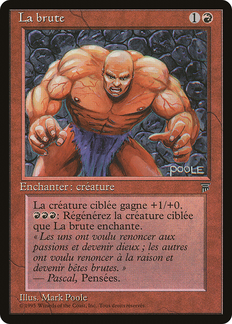 The Brute (French) - "La Brute" (REN-096) - Renaissance