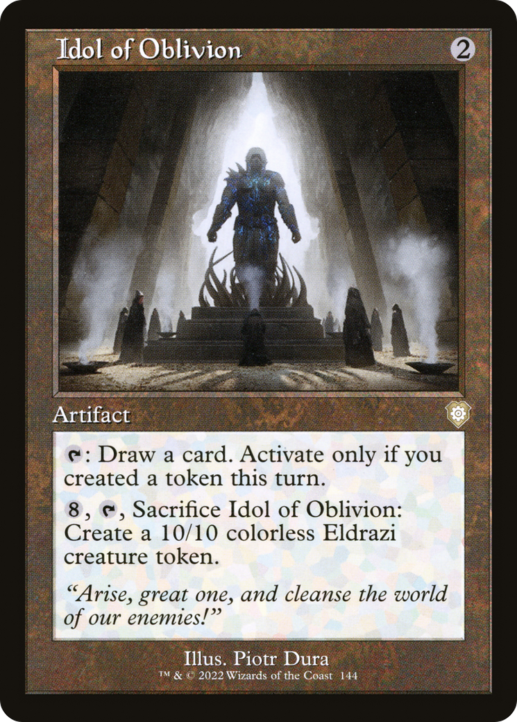 Idol of Oblivion⁣ - Commander: The Brothers' War⁣ (Rare)⁣ [144]