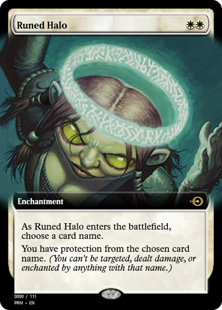 Runed Halo (PRM-81934) - Magic Online Promos