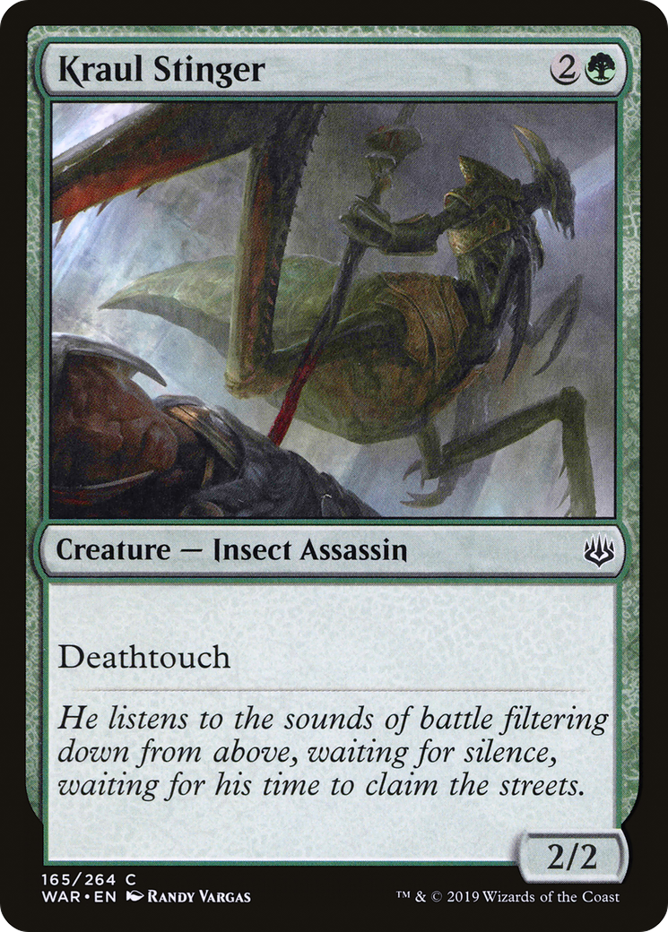 Kraul Stinger⁣ - War of the Spark⁣ (Common)⁣ [165]