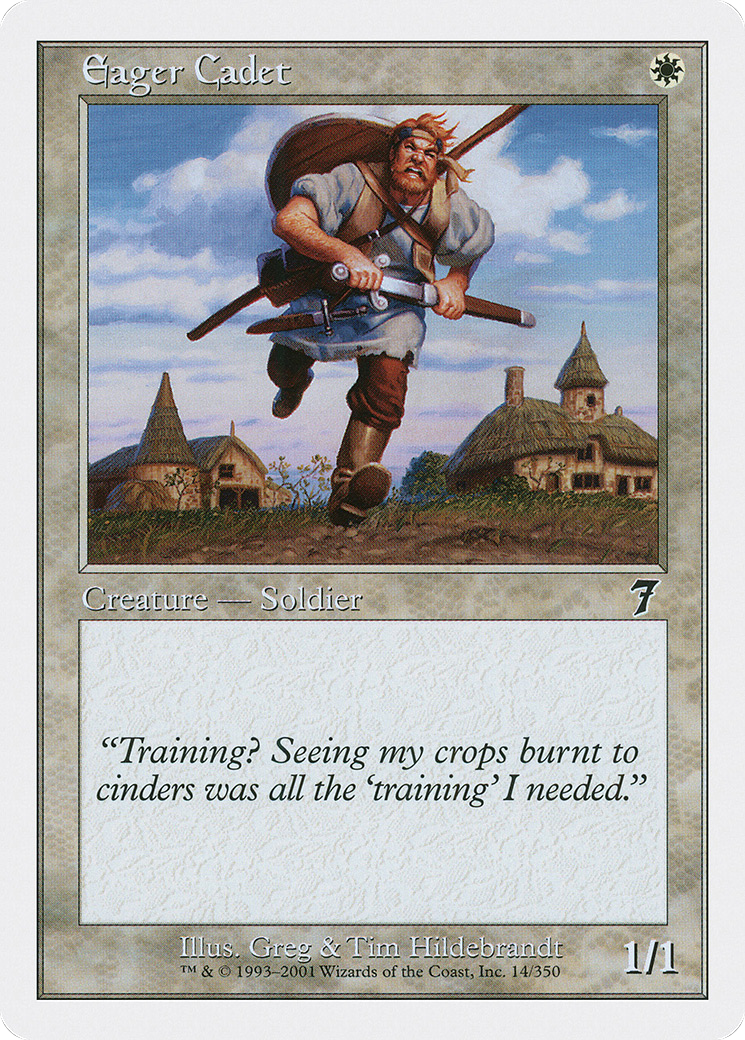 Eager Cadet (7ED-014) - Seventh Edition