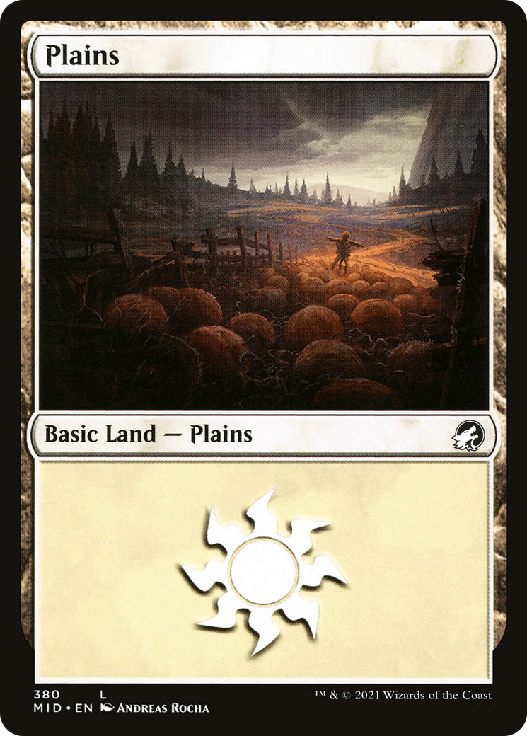 Plains (380) (MID-380) - Innistrad: Midnight Hunt