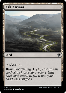 Ash Barrens⁣ - Commander: Murders at Karlov Manor⁣ (Uncommon)⁣ [248]