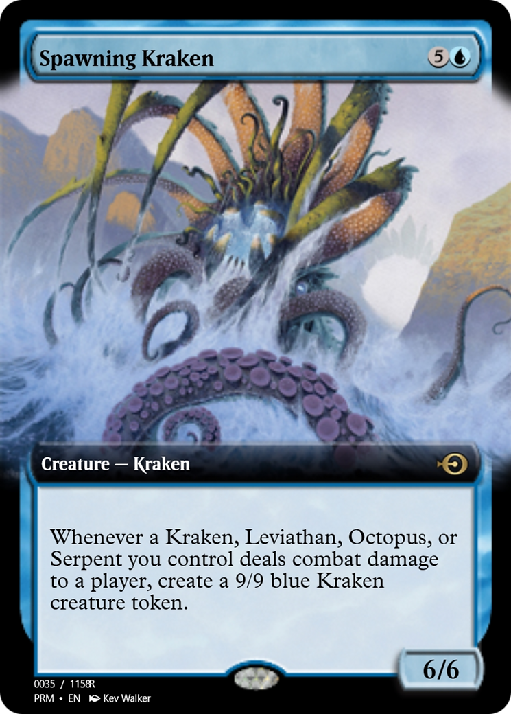 Spawning Kraken (PRM-90042) - Magic Online Promos Foil