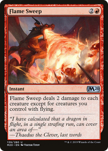 Flame Sweep⁣ - Core 2020⁣ (Uncommon)⁣ [139]
