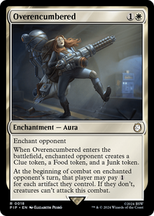 Overencumbered⁣ - Universes Beyond: Fallout⁣ (Rare)⁣ [18]