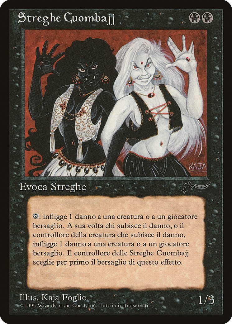 Cuombajj Witches (Italian) - "Streghe Cuomabajj" (REN-050) - Rinascimento