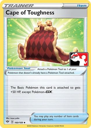 Cape of Toughness 160  - Holofoil Prize Pack Series Cards - Uncommon