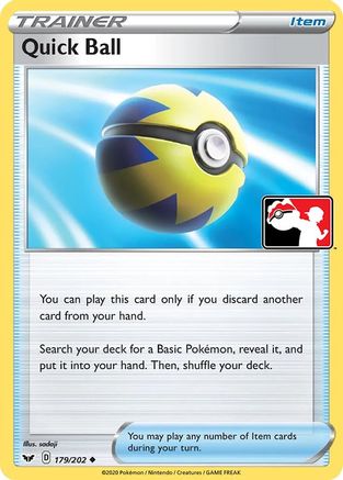 Quick Ball 179/202  Prize Pack Series Cards - Uncommon