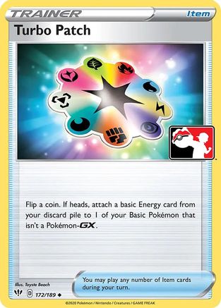 Turbo Patch 172  - Holofoil Prize Pack Series Cards - Uncommon