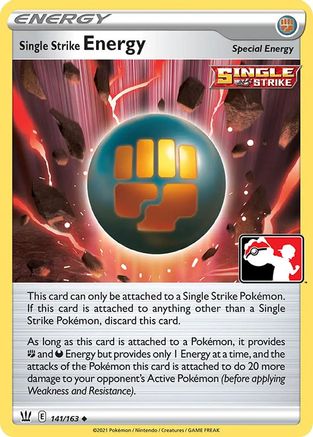 Single Strike Energy 141  Prize Pack Series Cards - Uncommon