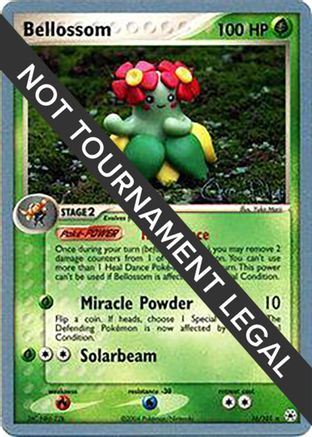 Bellossom - 2004 (Chris Fulop) 016  World Championship Decks - Rare