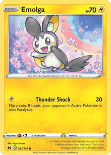 Emolga 047/159  Crown Zenith - Common