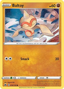 Baltoy 070/159  - Reverse Holofoil Crown Zenith - Common