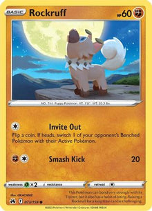 Rockruff 073/159  Crown Zenith - Common