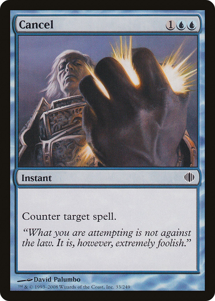 Cancel (ALA-033) - Shards of Alara Foil