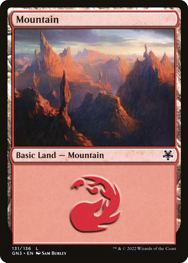 Mountain (V.1)⁣ - Game Night: Free For All⁣ (Land)⁣ [131]