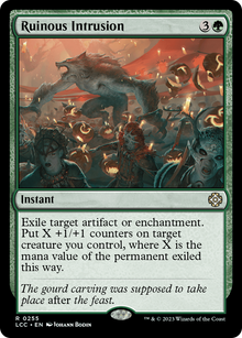 Ruinous Intrusion⁣ - Commander: The Lost Caverns of Ixalan⁣ (Rare)⁣ [255]
