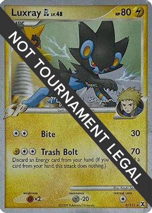 Luxray GL - 2010 (Mychael Bryan) 009  World Championship Decks - Rare