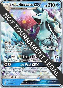 Alolan Ninetales GX - 2017 (Zachary Bokhari) 022  World Championship Decks - Ultra Rare