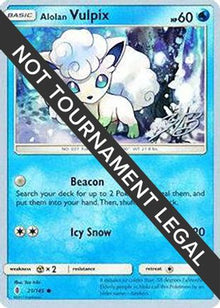 Alolan Vulpix - 2017 (Zachary Bokhari) 021  World Championship Decks - Common
