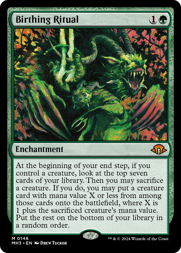 Birthing Ritual⁣ - Modern Horizons 3⁣ (Mythic)⁣ [146]