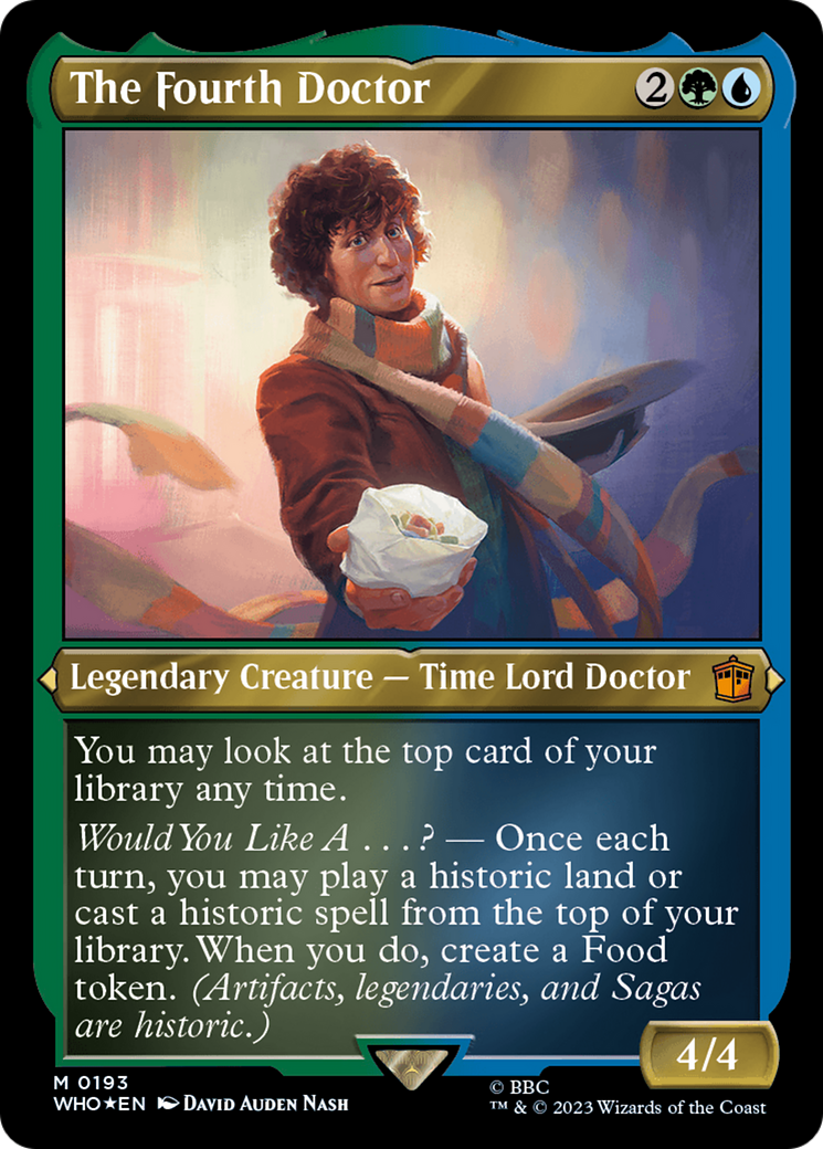 The Fourth Doctor (V.2)⁣ - Universes Beyond: Doctor Who⁣ (Mythic)⁣ [193]