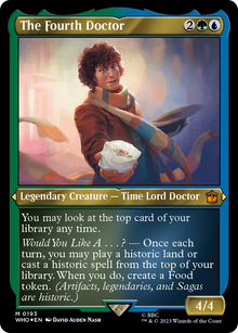 The Fourth Doctor (V.2)⁣ - Universes Beyond: Doctor Who⁣ (Mythic)⁣ [193]