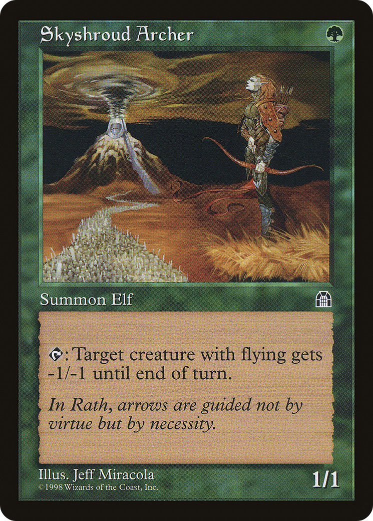Skyshroud Archer (STH-114) - Stronghold