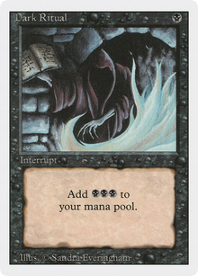 Dark Ritual (3ED-099) - Revised Edition