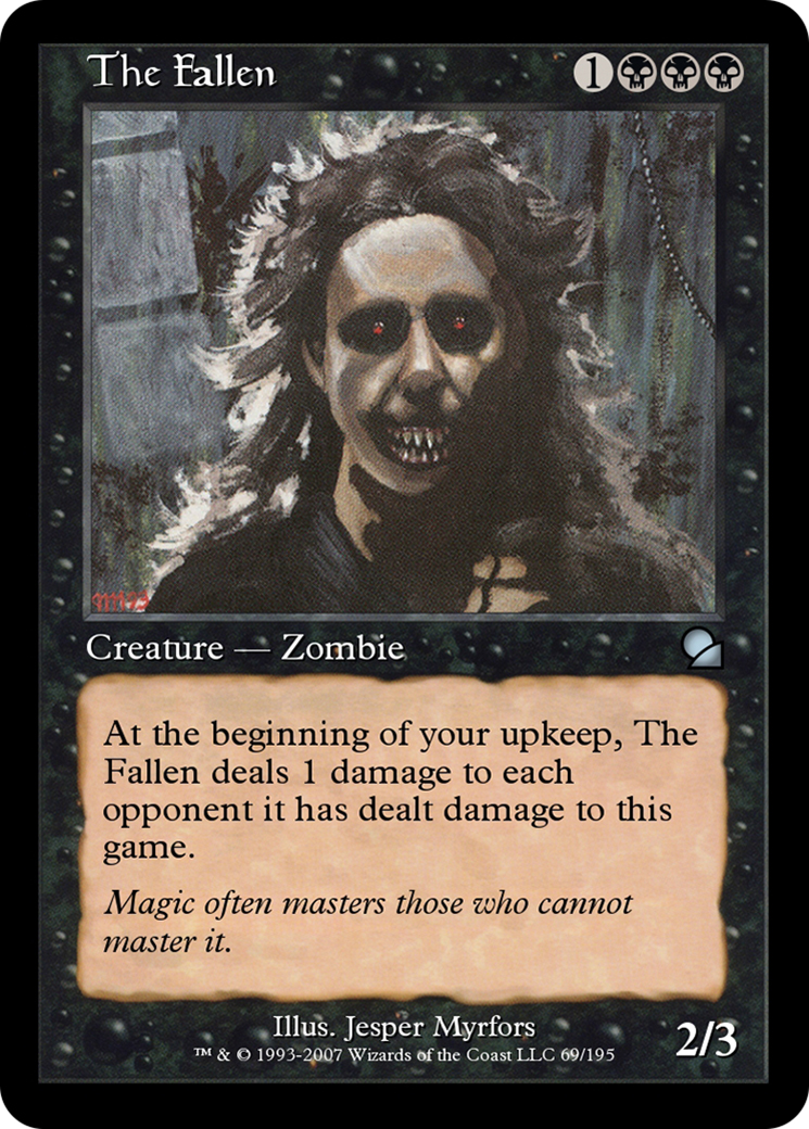 The Fallen (ME1-069) - Masters Edition Foil
