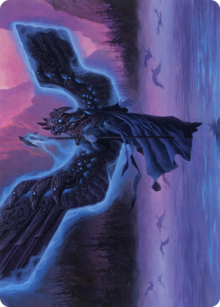 Mistwalker // Mistwalker (AKHM-018) - Kaldheim Art Series (Borderless) Foil
