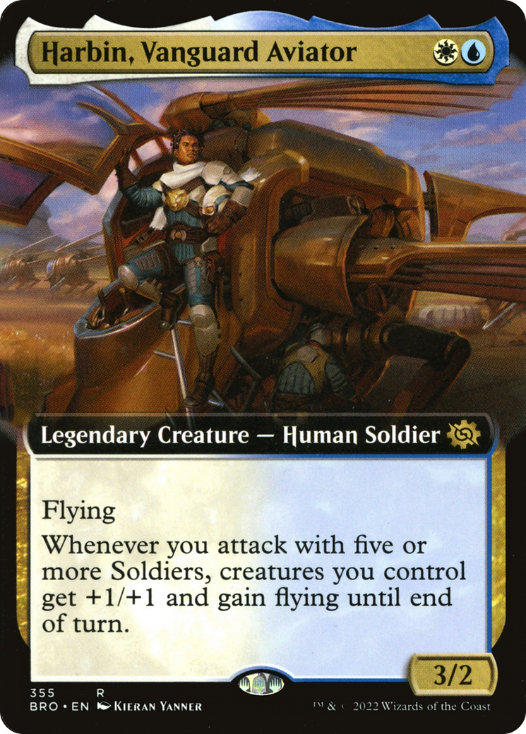 Harbin, Vanguard Aviator⁣ - The Brothers' War: Extras⁣ (Rare)⁣ [355]