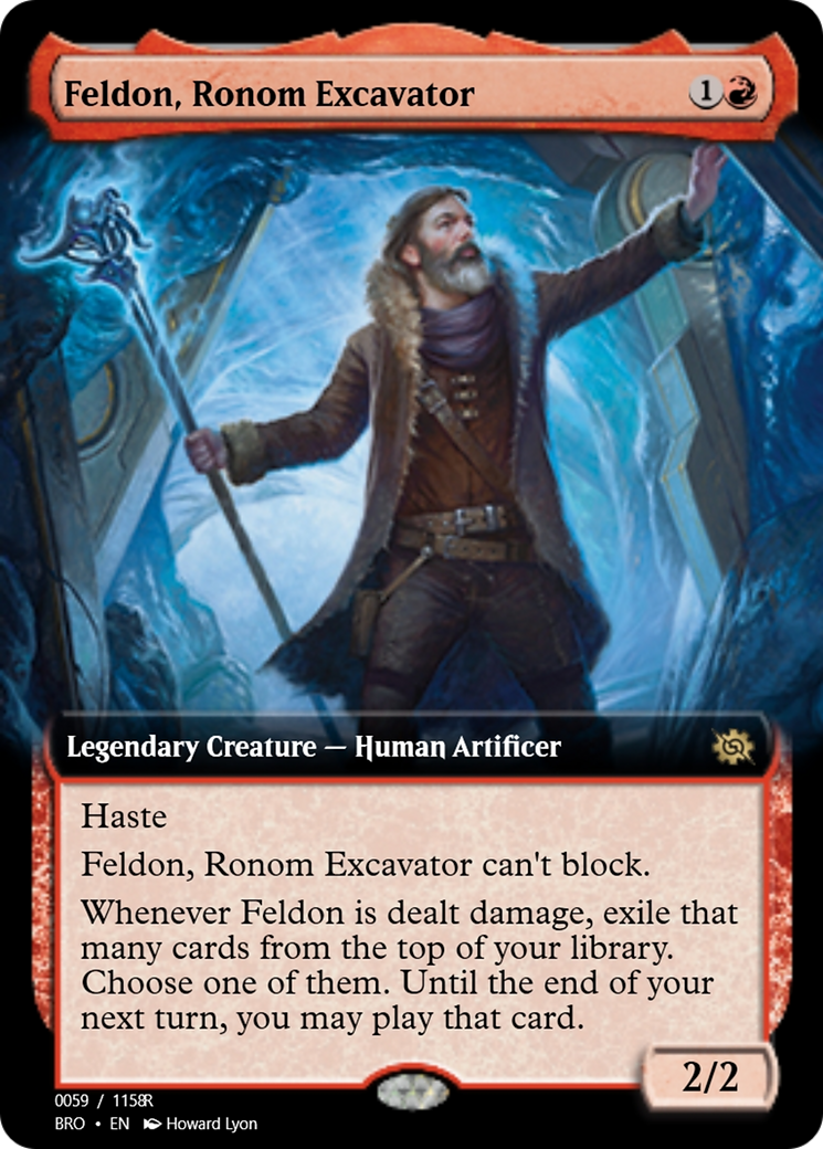 Feldon, Ronom Excavator (PRM-105726) - Magic Online Promos