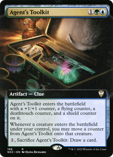 Agent's Toolkit (Extended Art) (NCC-166) - New Capenna Commander: (Extended Art)