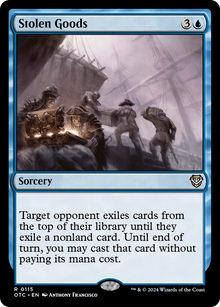 Stolen Goods⁣ - Commander: Outlaws of Thunder Junction⁣ (Rare)⁣ [115]