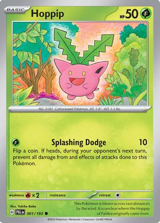 Hoppip 001/193  SV02 Paldea Evolved - Common