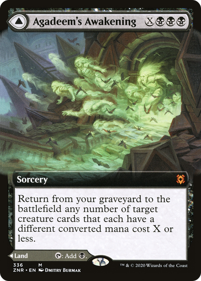 Agadeem's Awakening (Extended Art) (ZNR-336) - Zendikar Rising: (Extended Art) Foil