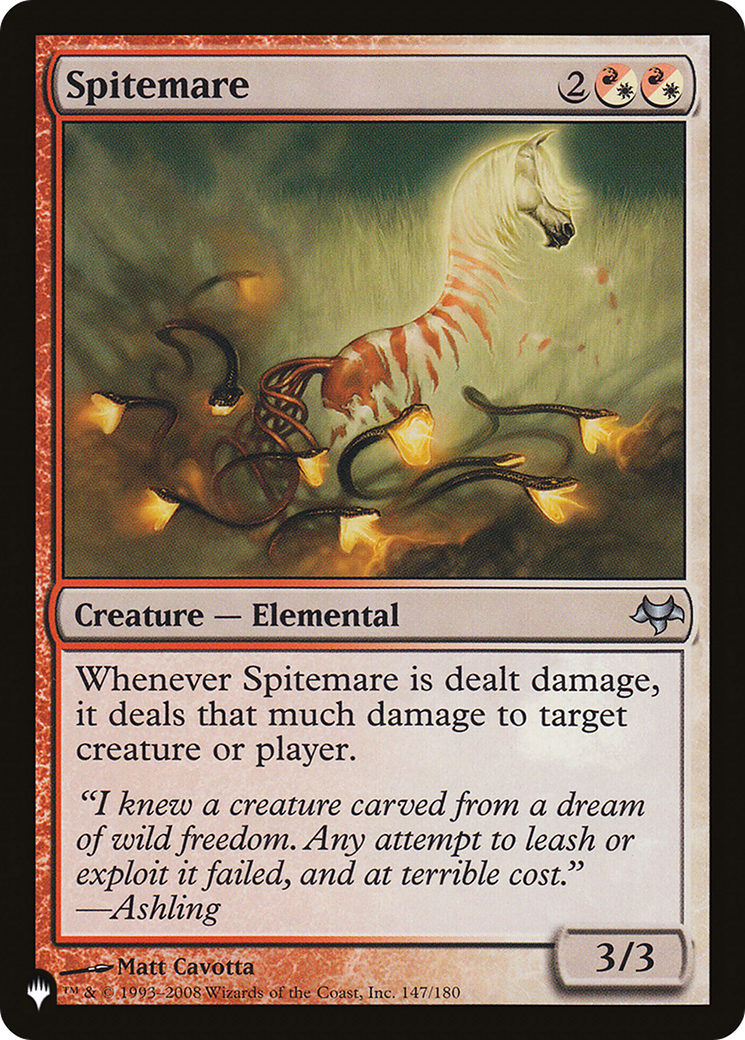 Spitemare (LIST-147/180) - The List